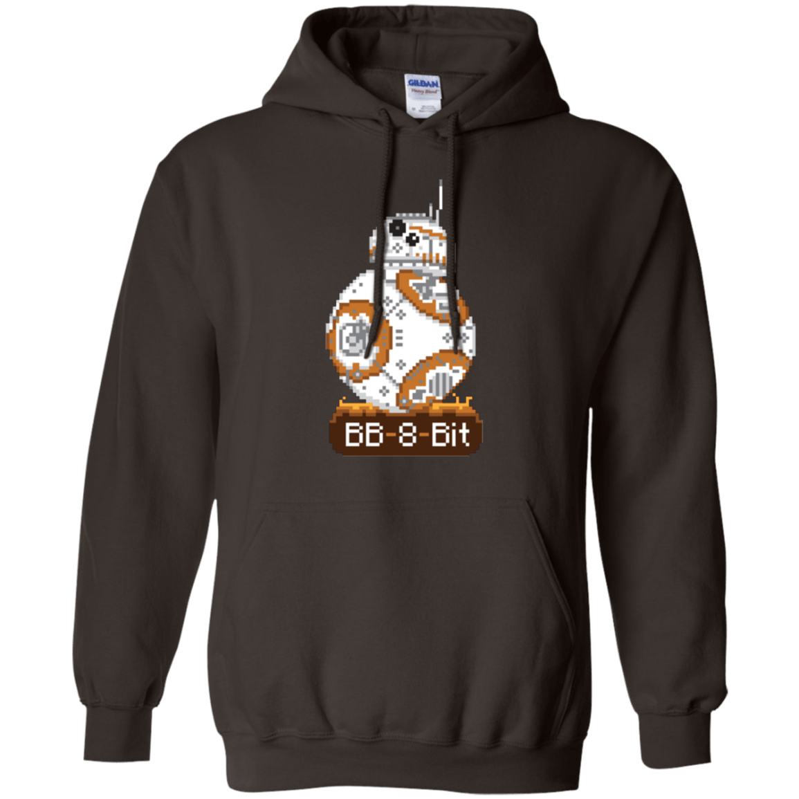 Sweatshirts Dark Chocolate / Small BB8Bit Pullover Hoodie