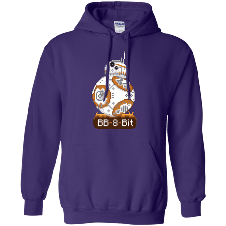 Sweatshirts Purple / Small BB8Bit Pullover Hoodie