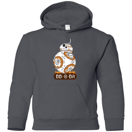Sweatshirts Charcoal / YS BB8Bit Youth Hoodie