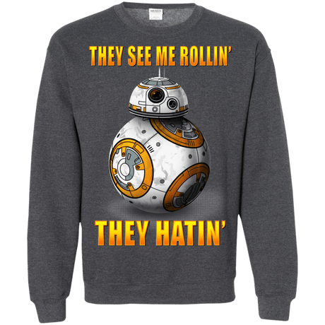 Sweatshirts Dark Heather / Small BB8TSMR Crewneck Sweatshirt