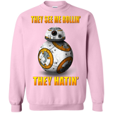 Sweatshirts Light Pink / Small BB8TSMR Crewneck Sweatshirt