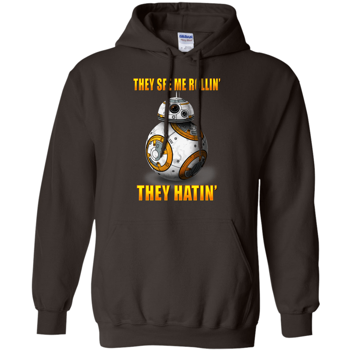 Sweatshirts Dark Chocolate / Small BB8TSMR Pullover Hoodie