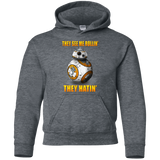 Sweatshirts Dark Heather / YS BB8TSMR Youth Hoodie