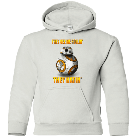 Sweatshirts White / YS BB8TSMR Youth Hoodie