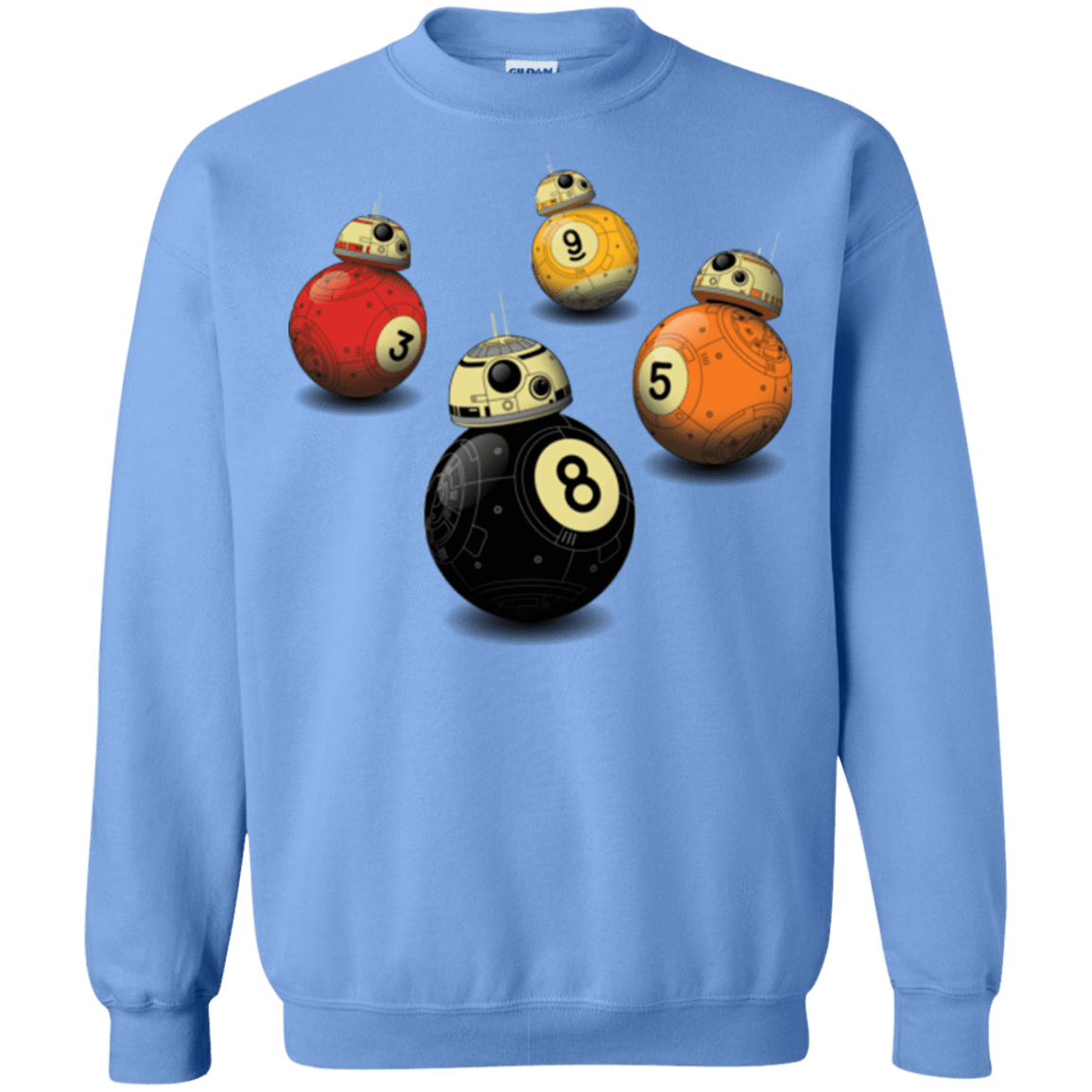 Sweatshirts Carolina Blue / Small BB9 Ball Crewneck Sweatshirt