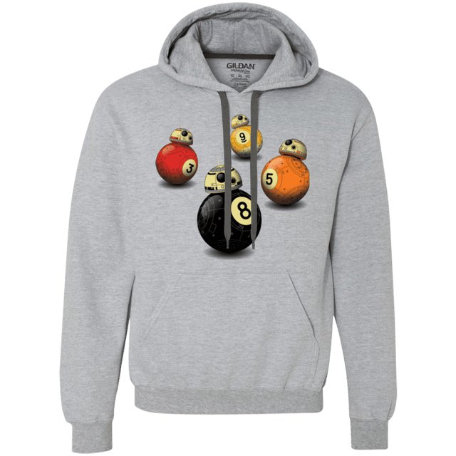 Sweatshirts Sport Grey / Small BB9 Ball Premium Fleece Hoodie