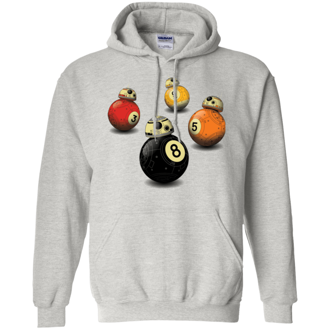 Sweatshirts Ash / Small BB9 Ball Pullover Hoodie