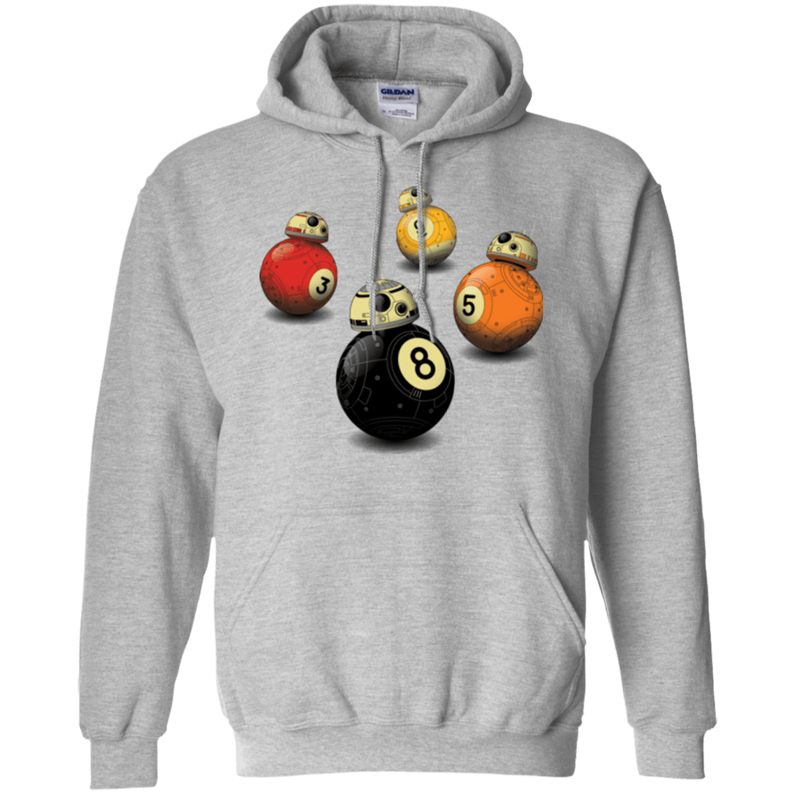 Sweatshirts Sport Grey / Small BB9 Ball Pullover Hoodie