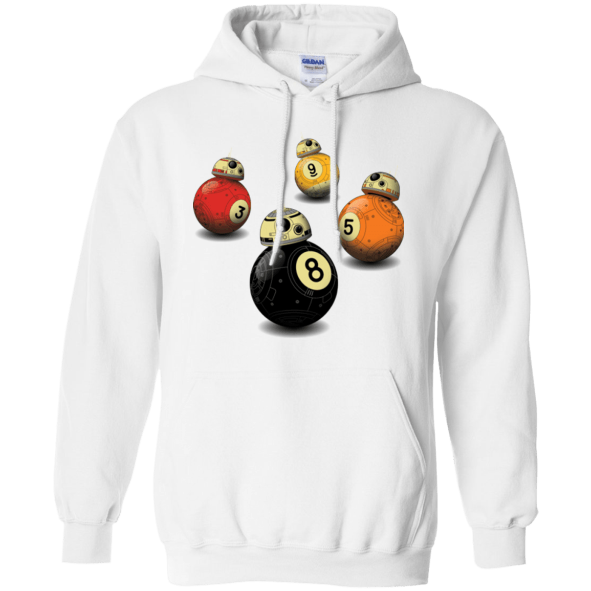 Sweatshirts White / Small BB9 Ball Pullover Hoodie