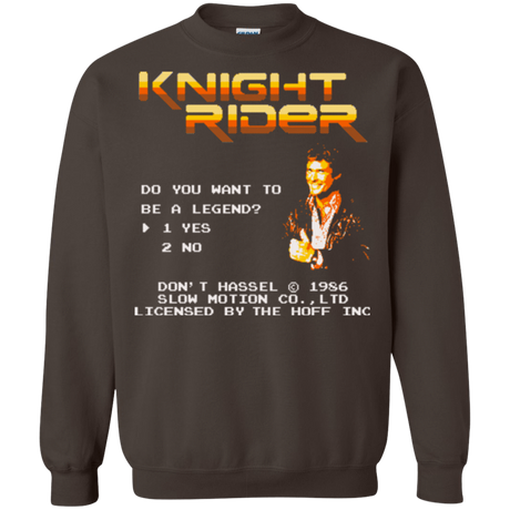 Sweatshirts Dark Chocolate / Small Be a legend Crewneck Sweatshirt