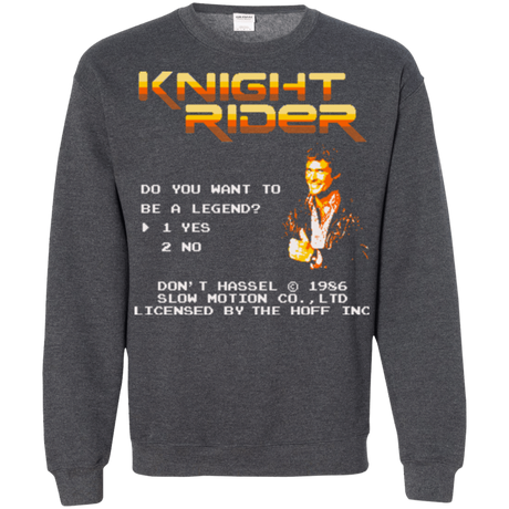 Sweatshirts Dark Heather / Small Be a legend Crewneck Sweatshirt