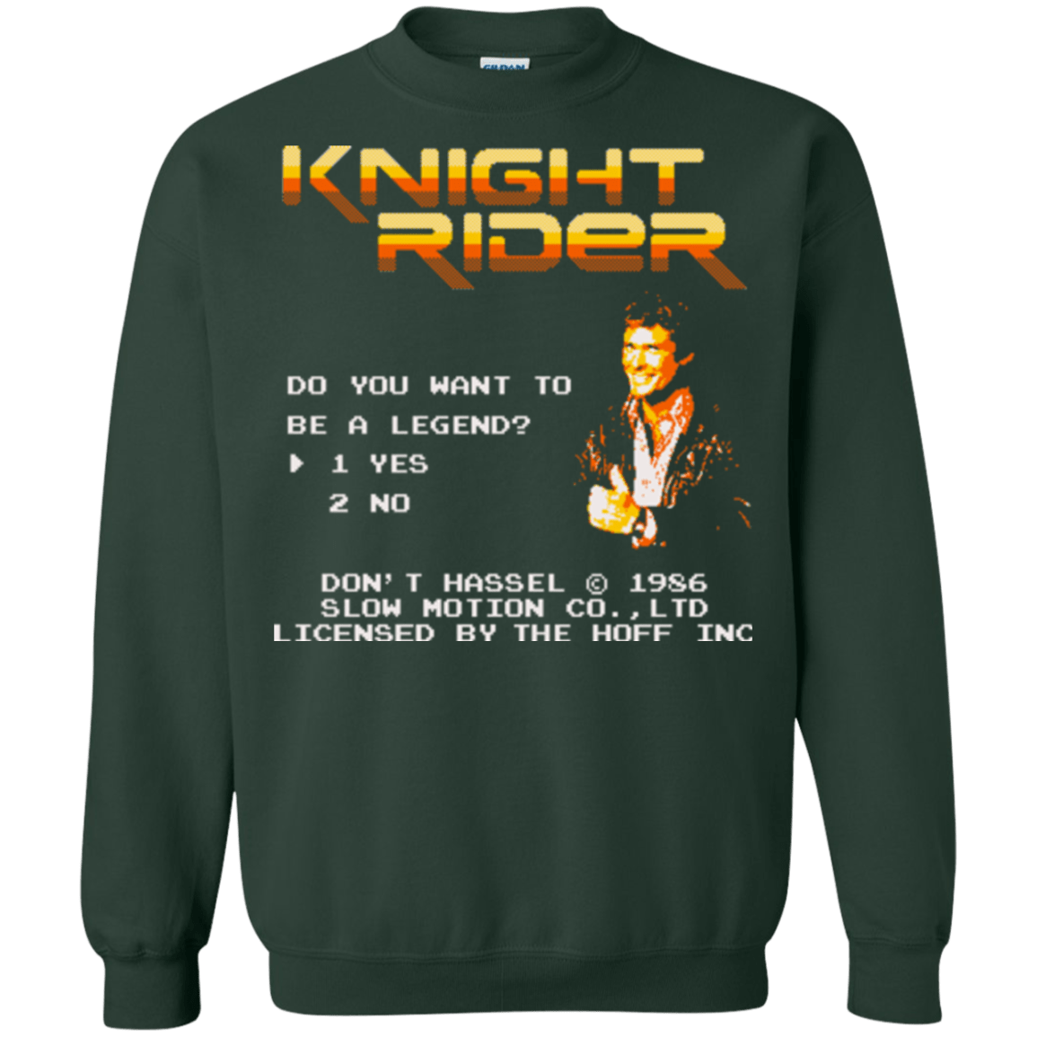 Sweatshirts Forest Green / Small Be a legend Crewneck Sweatshirt