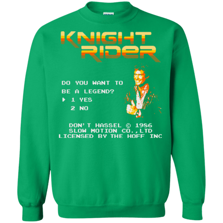 Sweatshirts Irish Green / Small Be a legend Crewneck Sweatshirt