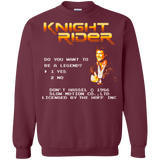 Sweatshirts Maroon / Small Be a legend Crewneck Sweatshirt