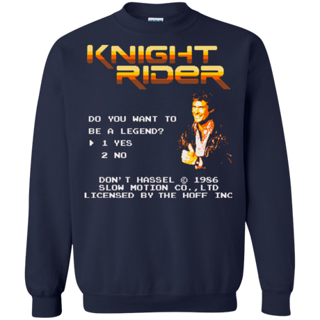 Sweatshirts Navy / Small Be a legend Crewneck Sweatshirt