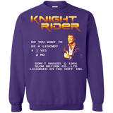 Sweatshirts Purple / Small Be a legend Crewneck Sweatshirt