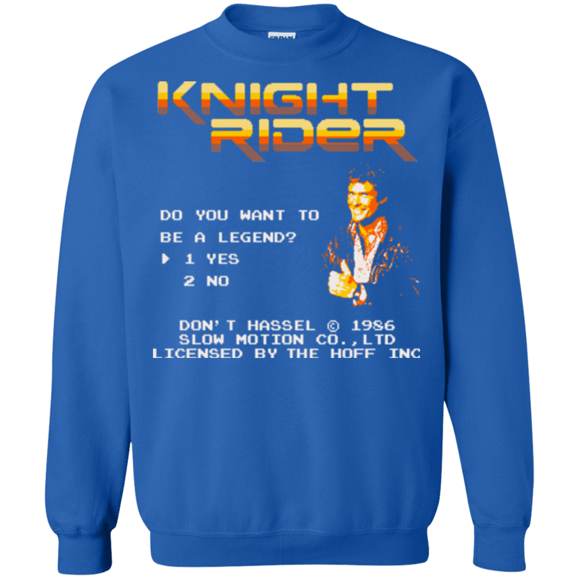 Sweatshirts Royal / Small Be a legend Crewneck Sweatshirt