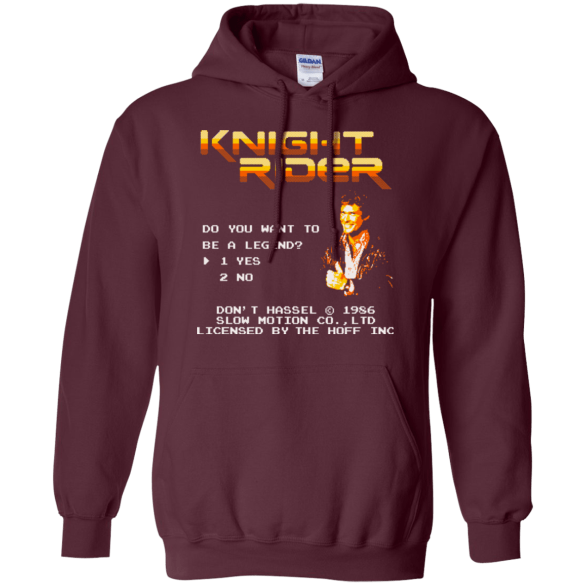 Sweatshirts Maroon / Small Be a legend Pullover Hoodie