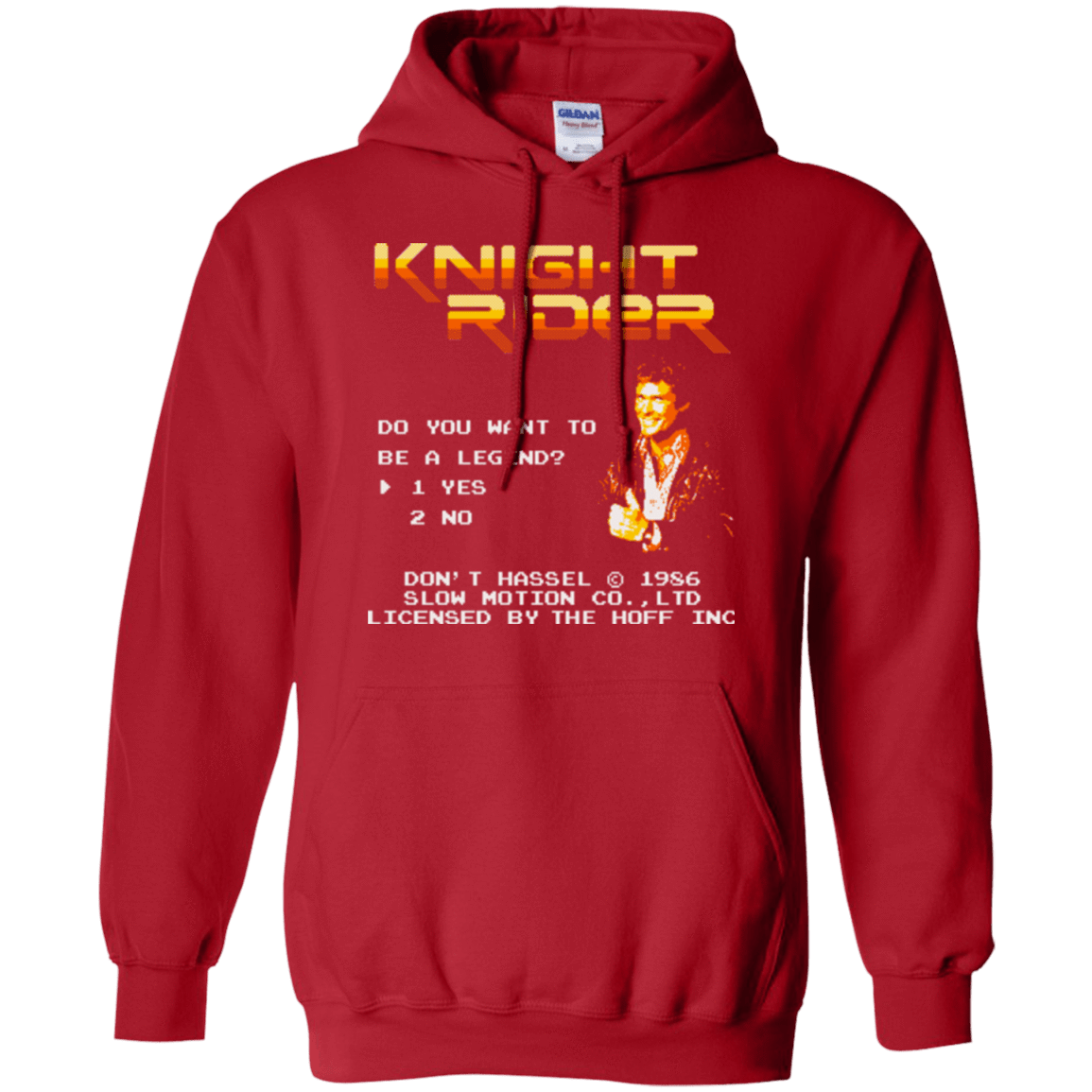 Sweatshirts Red / Small Be a legend Pullover Hoodie