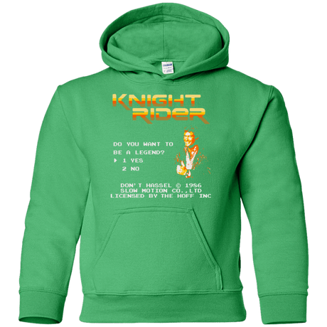 Sweatshirts Irish Green / YS Be a legend Youth Hoodie