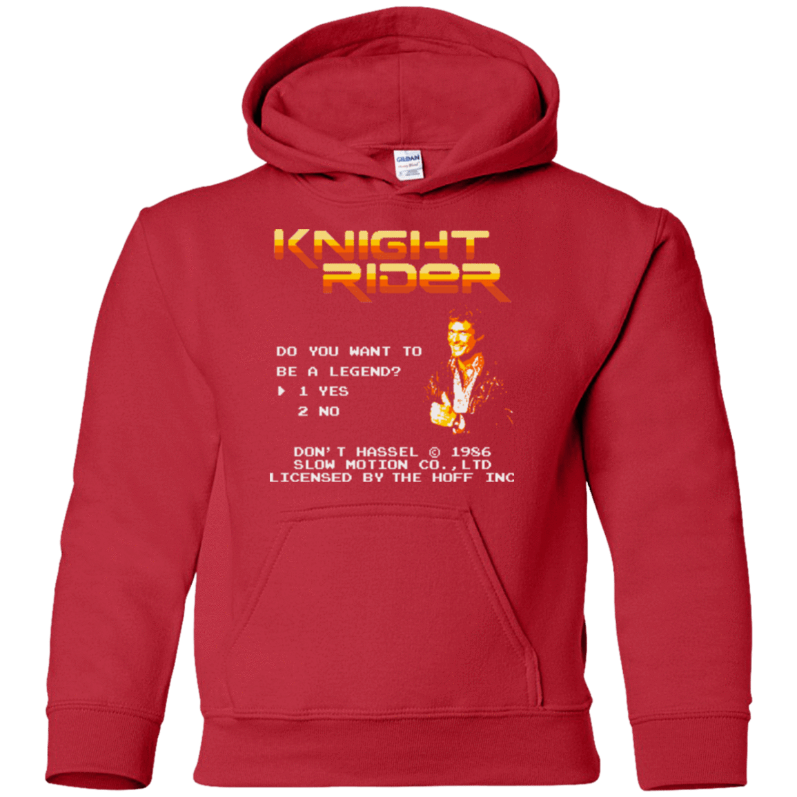Sweatshirts Red / YS Be a legend Youth Hoodie