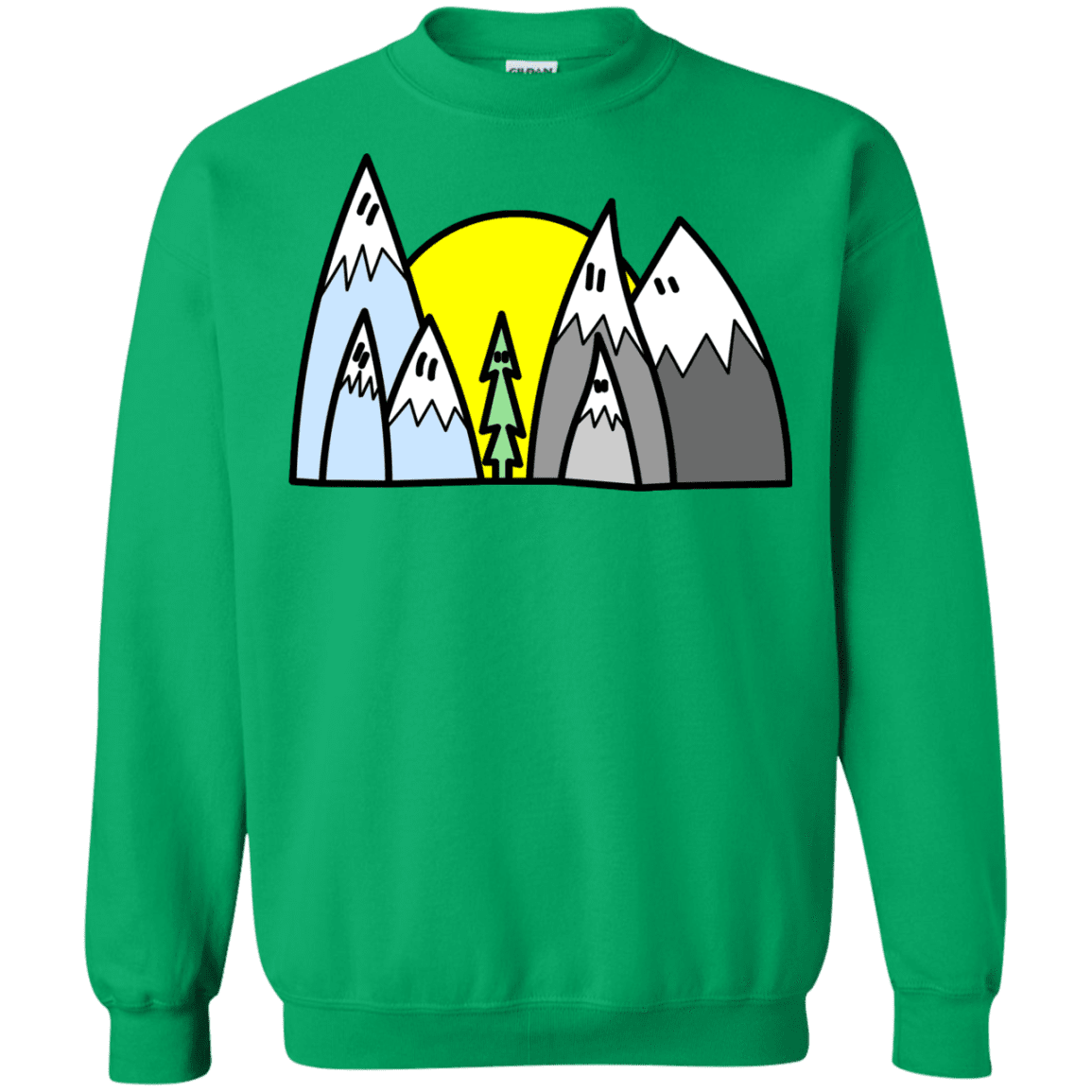 Sweatshirts Irish Green / S Be Different Crewneck Sweatshirt