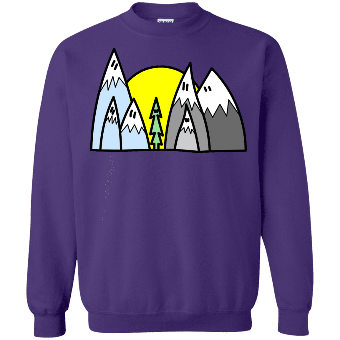 Sweatshirts Purple / S Be Different Crewneck Sweatshirt