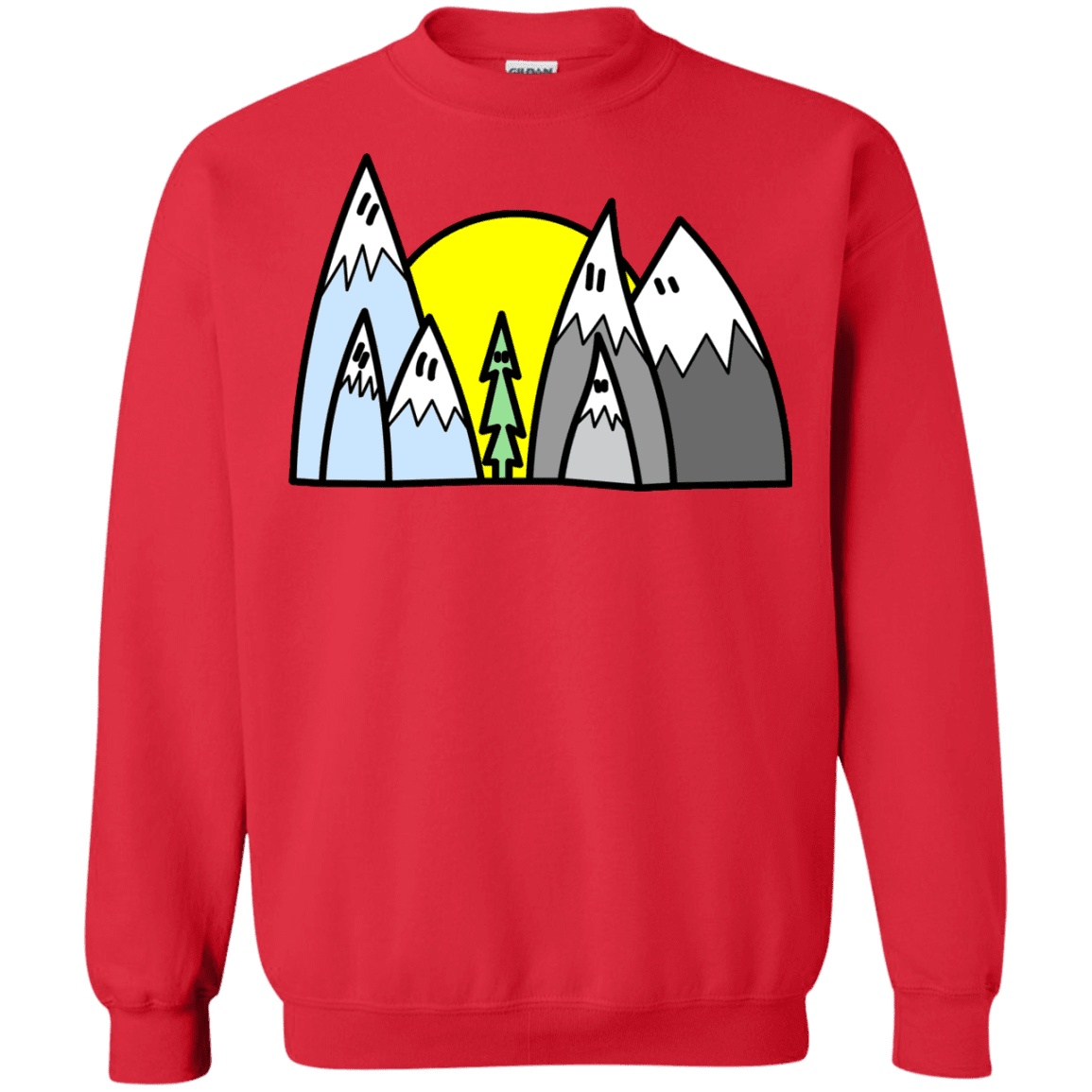 Sweatshirts Red / S Be Different Crewneck Sweatshirt