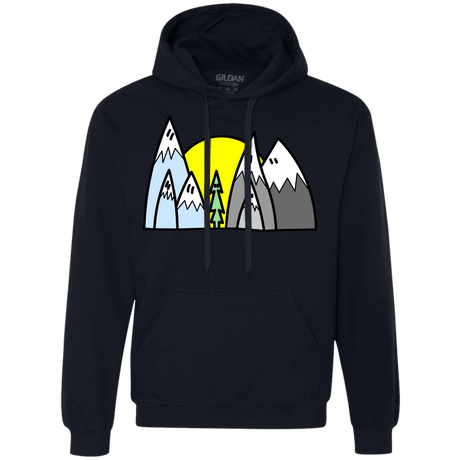 Sweatshirts Navy / S Be Different Premium Fleece Hoodie