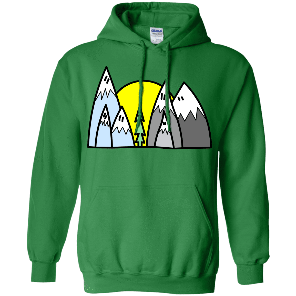 Sweatshirts Irish Green / S Be Different Pullover Hoodie