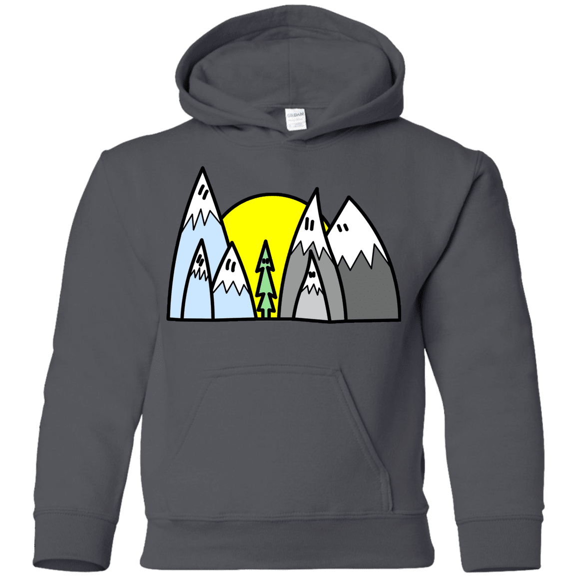 Sweatshirts Charcoal / YS Be Different Youth Hoodie