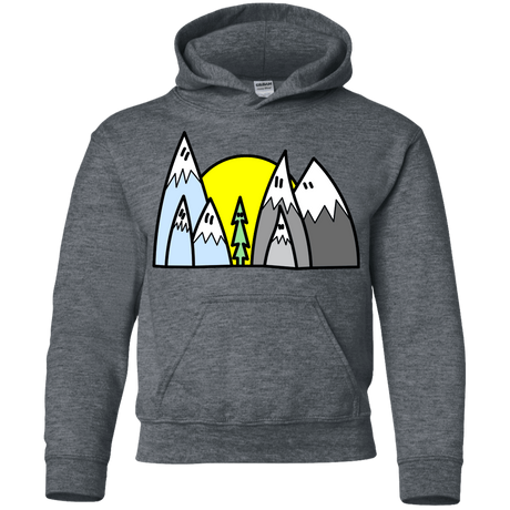 Sweatshirts Dark Heather / YS Be Different Youth Hoodie