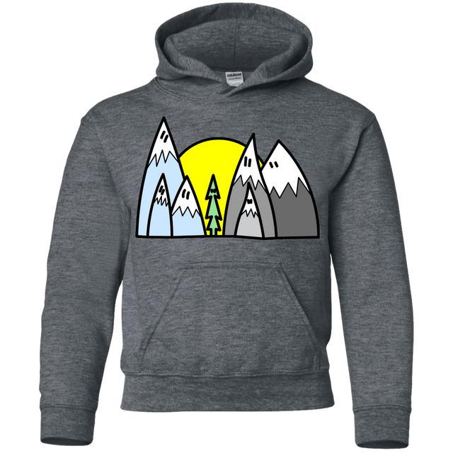 Sweatshirts Dark Heather / YS Be Different Youth Hoodie