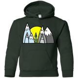 Sweatshirts Forest Green / YS Be Different Youth Hoodie