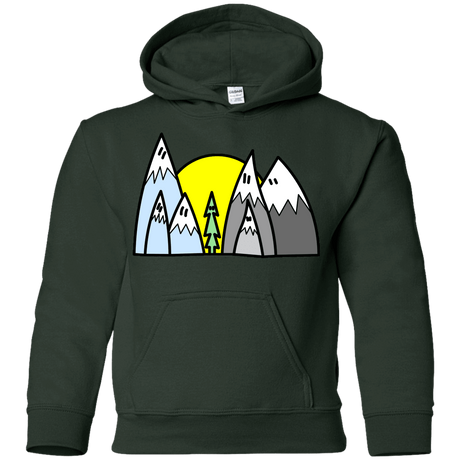 Sweatshirts Forest Green / YS Be Different Youth Hoodie