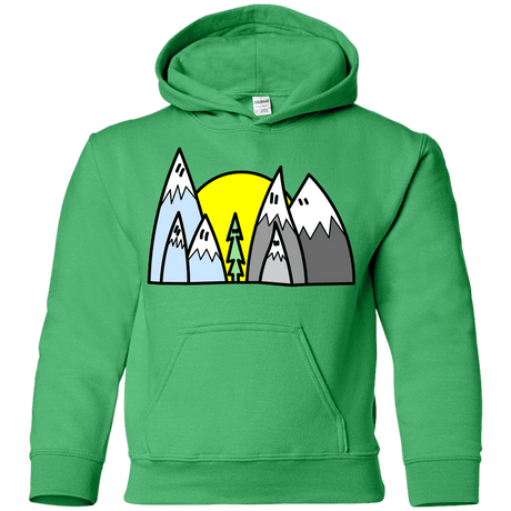 Sweatshirts Irish Green / YS Be Different Youth Hoodie