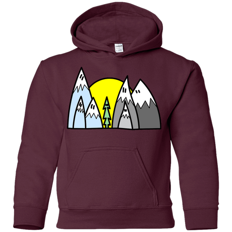 Sweatshirts Maroon / YS Be Different Youth Hoodie
