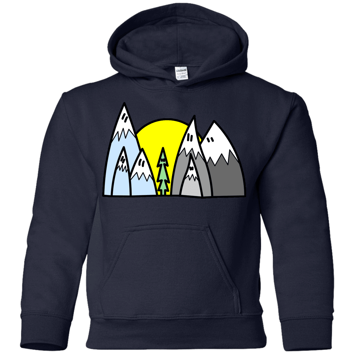 Sweatshirts Navy / YS Be Different Youth Hoodie