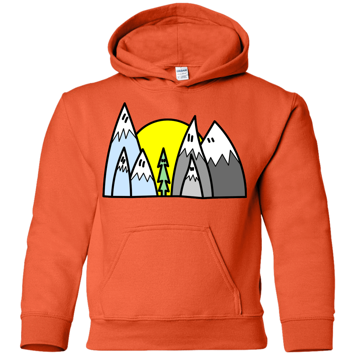 Sweatshirts Orange / YS Be Different Youth Hoodie