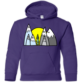 Sweatshirts Purple / YS Be Different Youth Hoodie