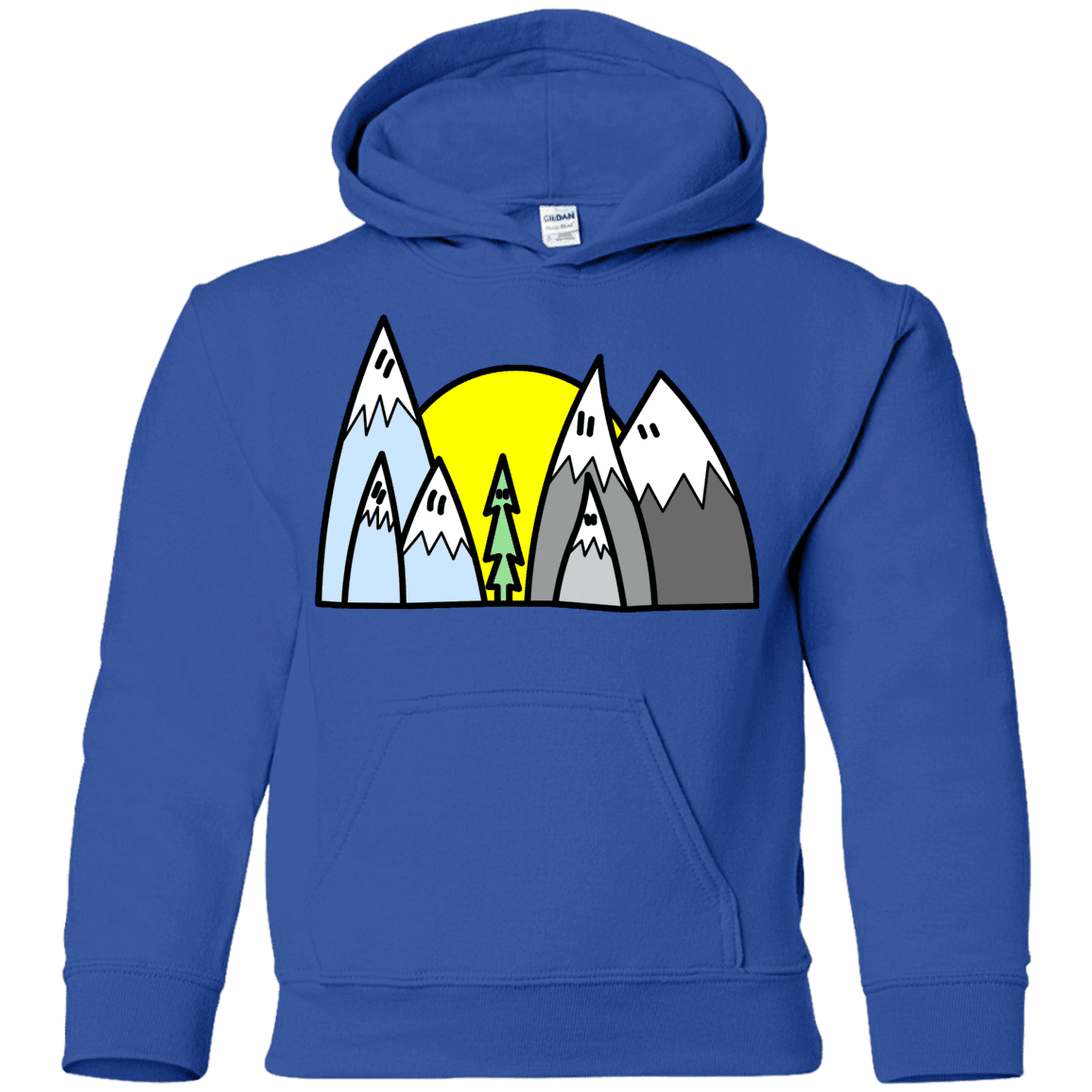 Sweatshirts Royal / YS Be Different Youth Hoodie