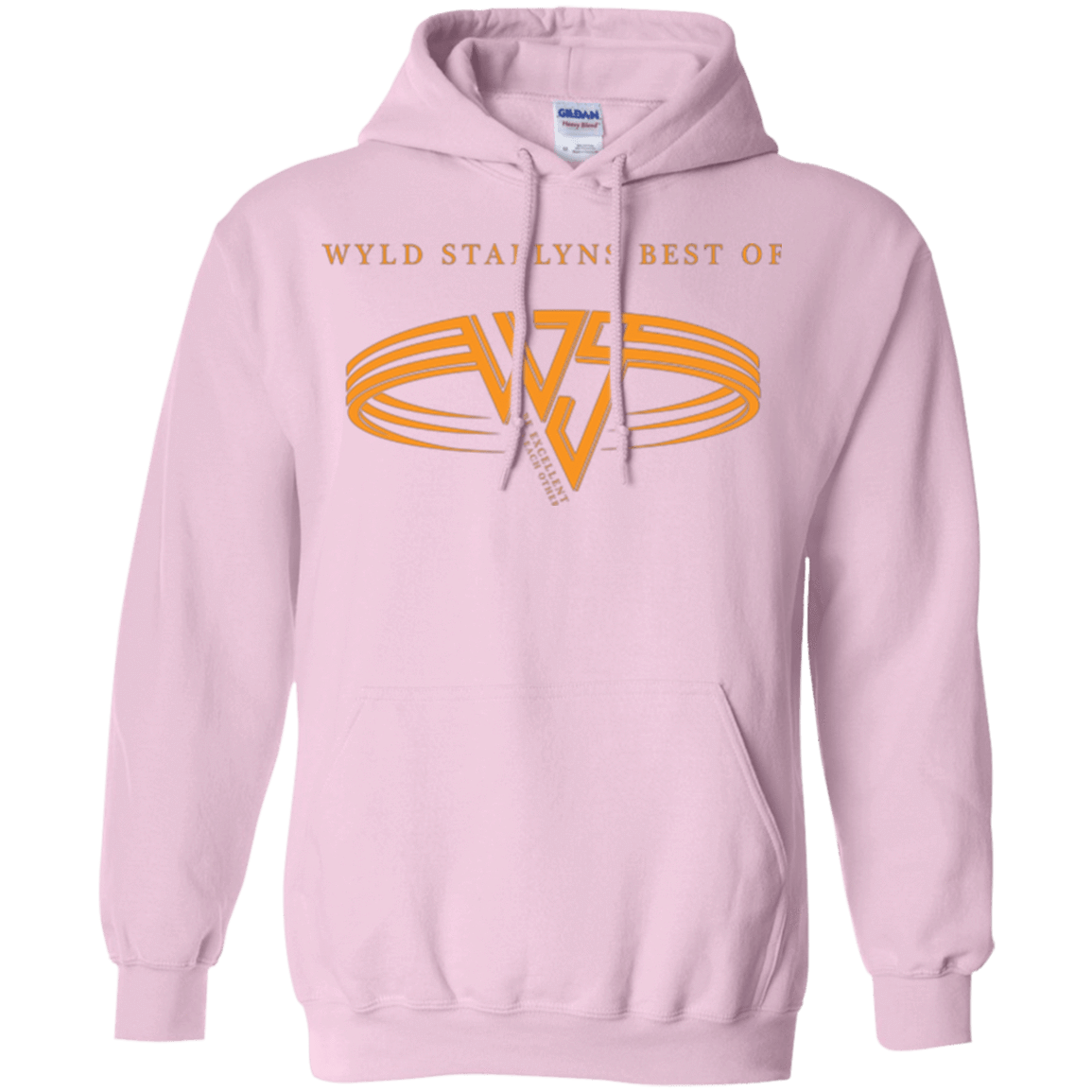 Sweatshirts Light Pink / Small Be Excellent To Each Other Pullover Hoodie