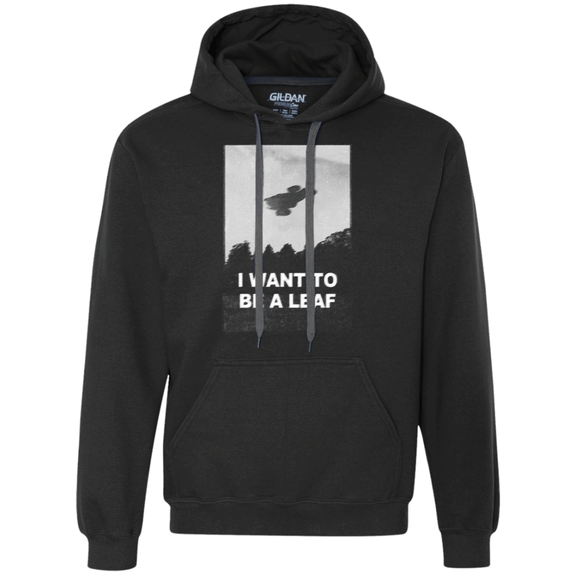 Sweatshirts Black / S Be Leaf Premium Fleece Hoodie