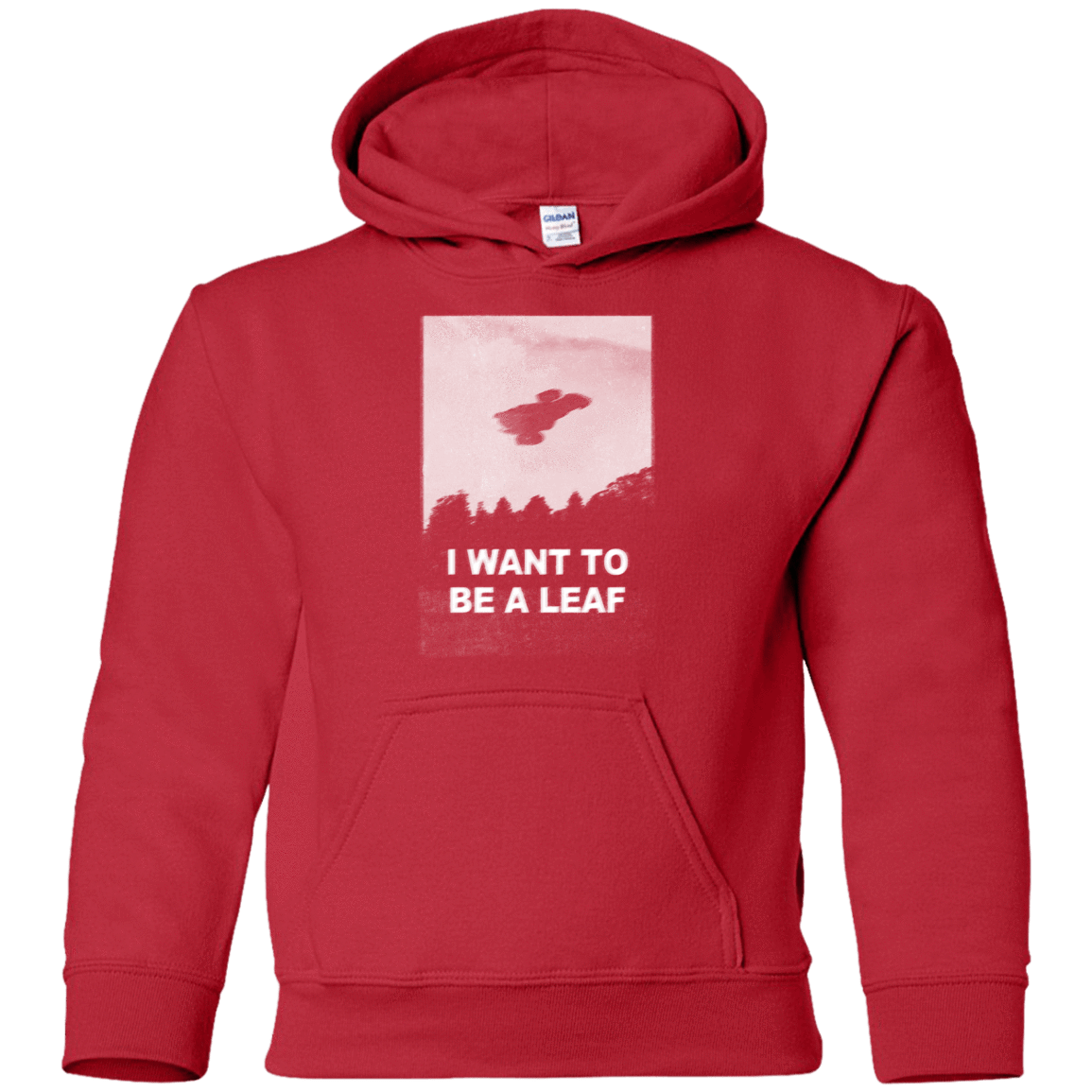 Sweatshirts Red / YS Be Leaf Youth Hoodie