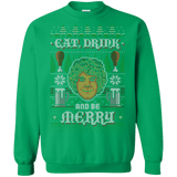 Sweatshirts Irish Green / Small Be Merry Crewneck Sweatshirt