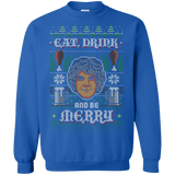Sweatshirts Royal / Small Be Merry Crewneck Sweatshirt