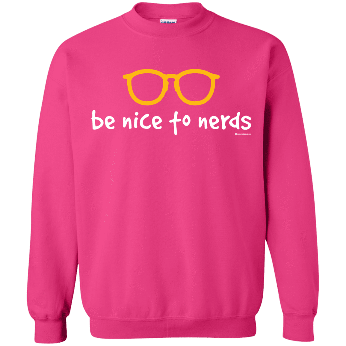 Sweatshirts Heliconia / Small Be Nice To Nerds Crewneck Sweatshirt