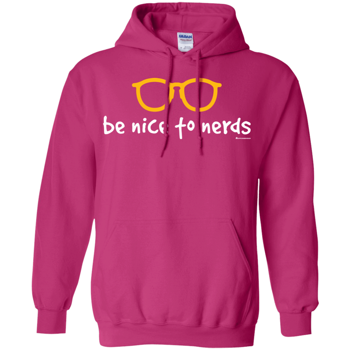 Sweatshirts Heliconia / Small Be Nice To Nerds Pullover Hoodie