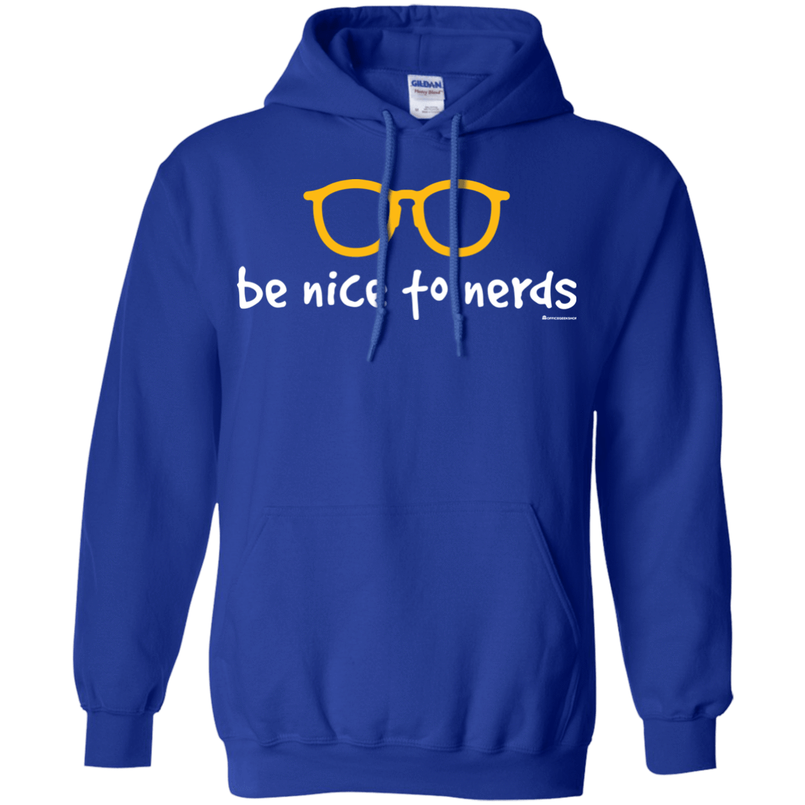 Sweatshirts Royal / Small Be Nice To Nerds Pullover Hoodie