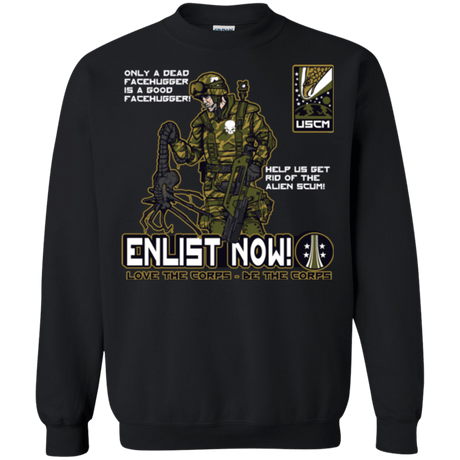 Sweatshirts Black / Small Be The Corps Crewneck Sweatshirt